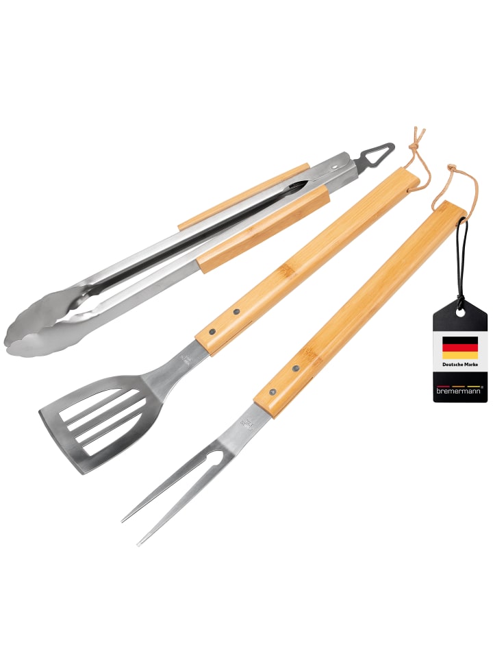 bremermann 3tlg-Set Grillbesteck günstig kaufen onesize