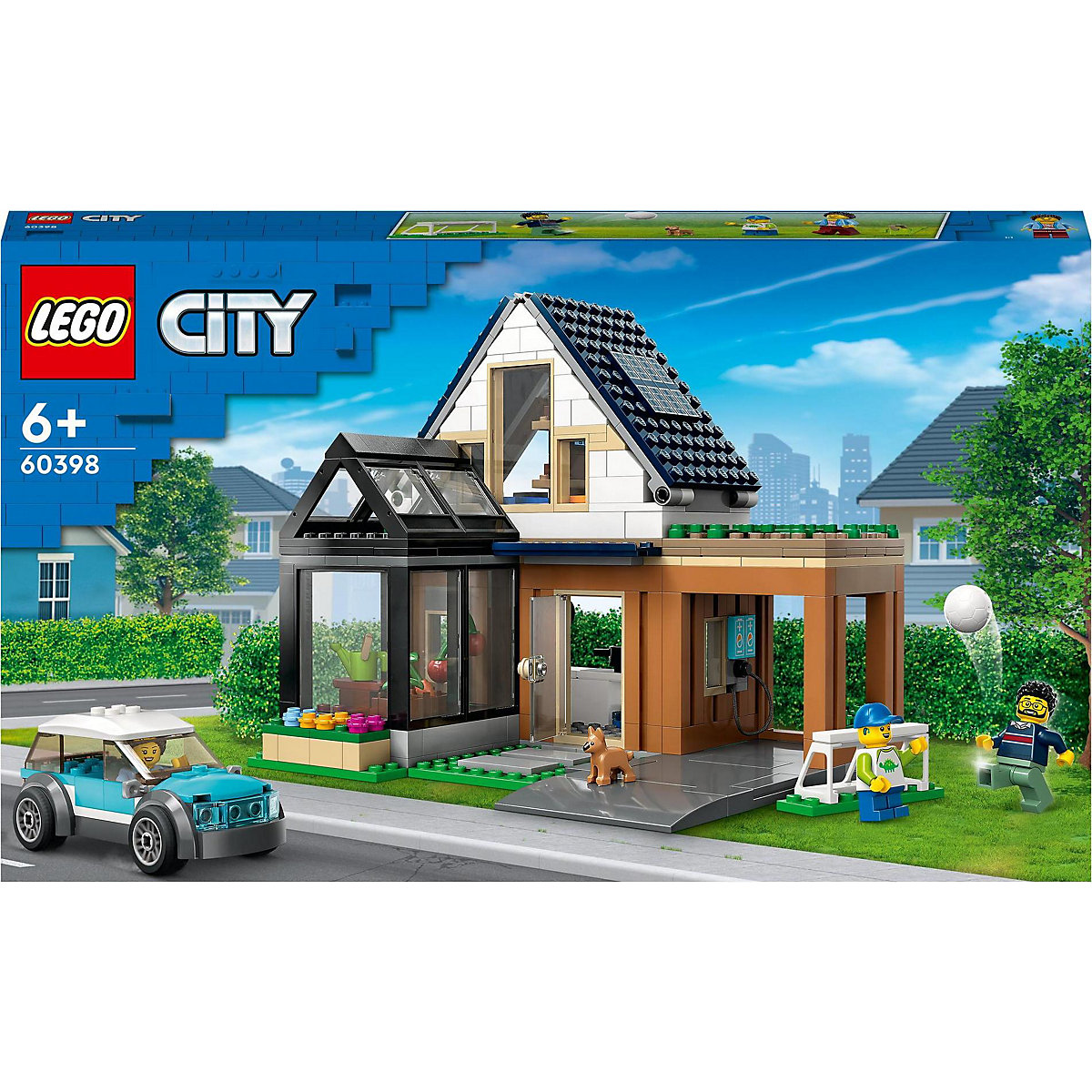 LEGO® City 60398 Familienhaus mit Elektroauto