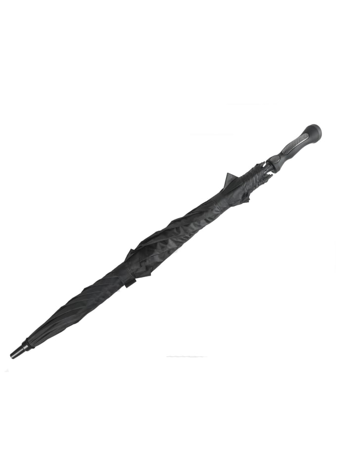 COFI 1453 Fiberglasstockschirm mit Hülle Wasserdicht in Schwarz günstig kaufen 130 cm