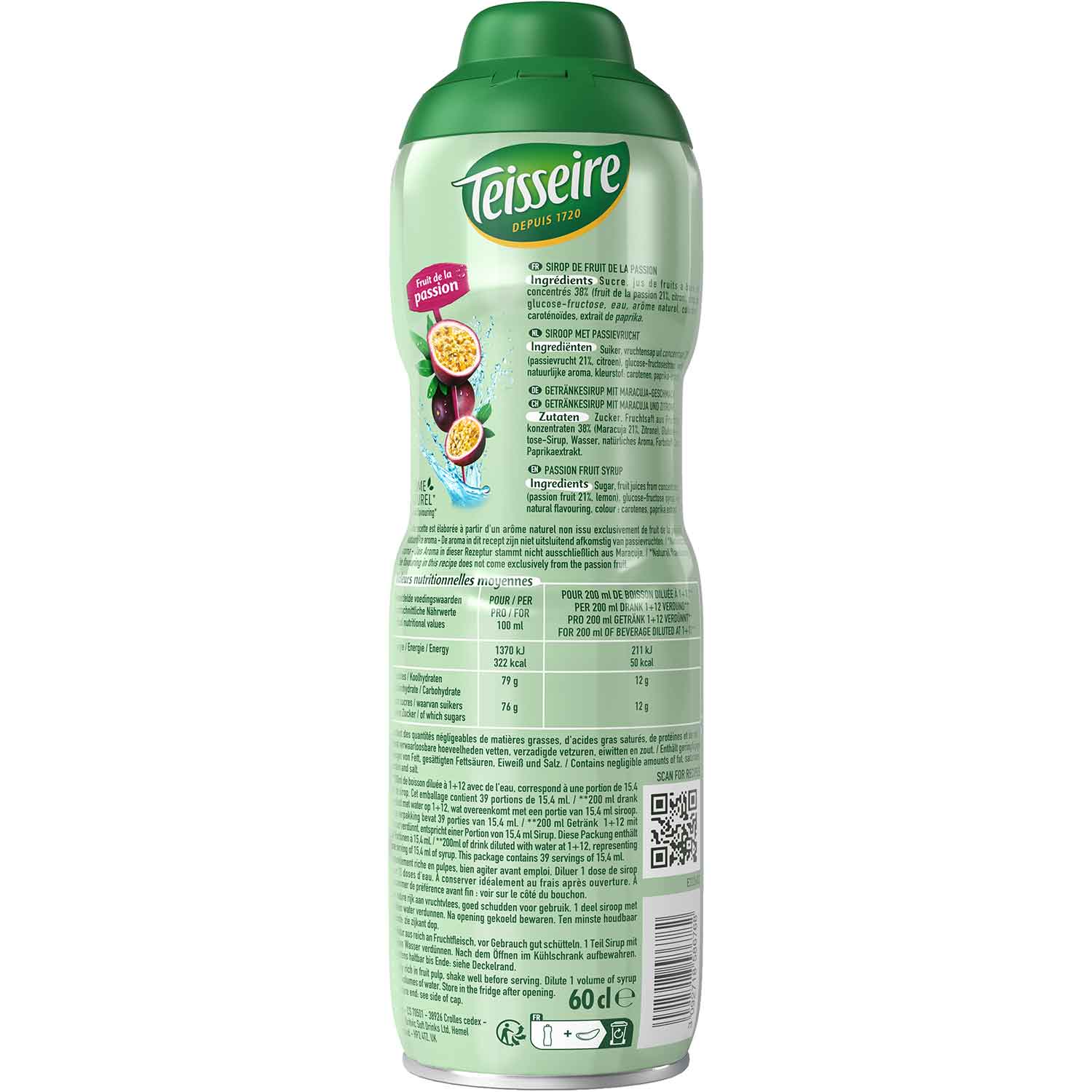 Teisseire Passionsfrucht 600ml