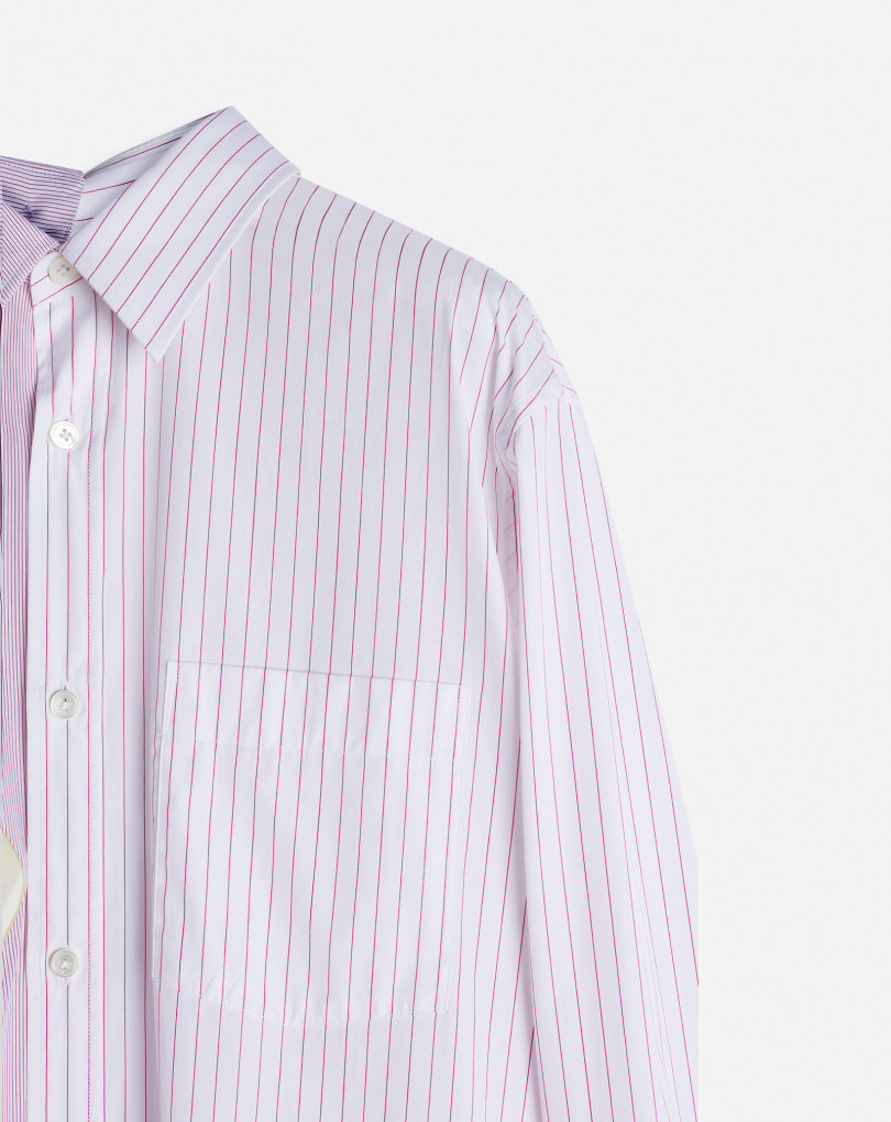 CHEMISE ASYMÉTRIQUE IMPRIMÉE