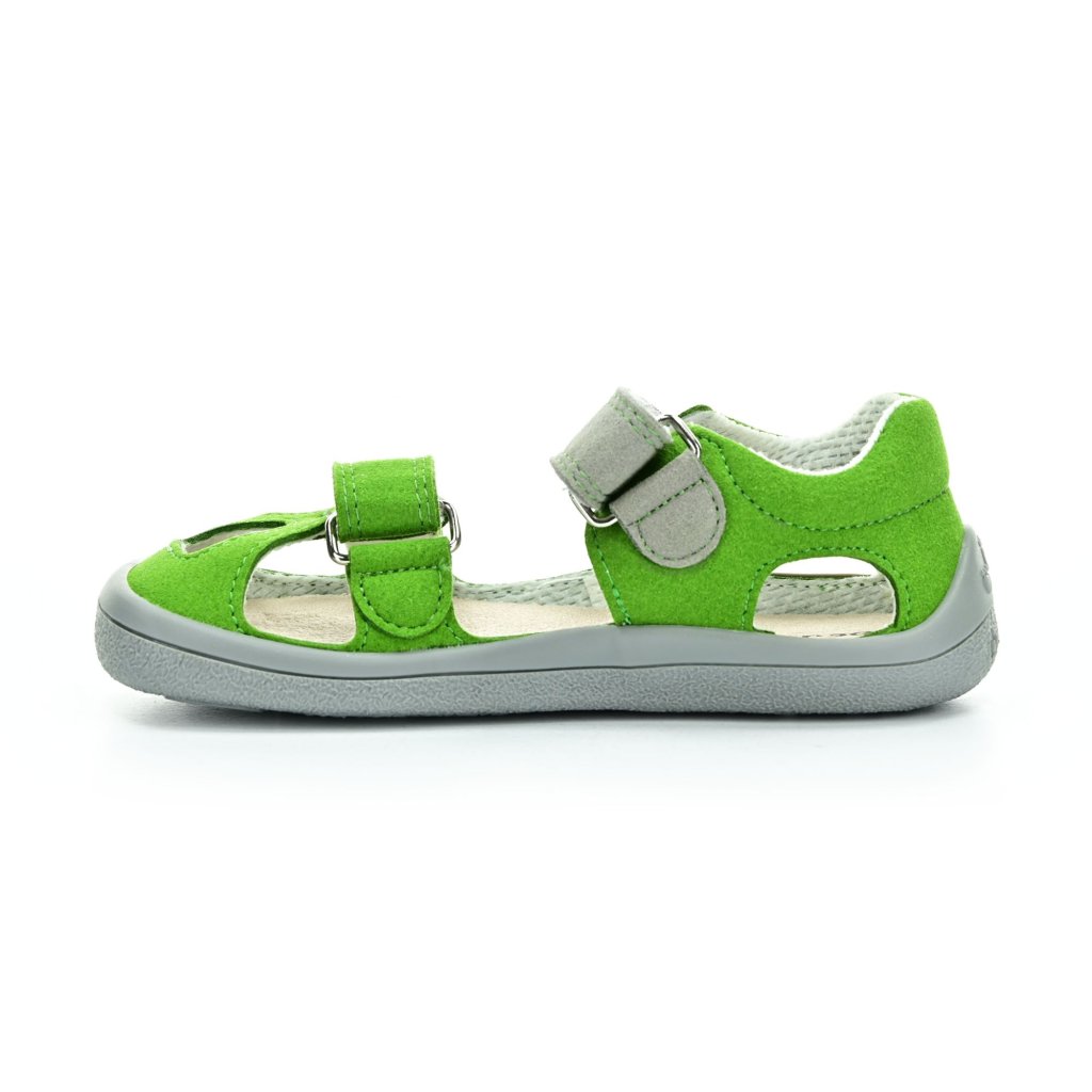 Beda Jimmy grüne Barfußsandalen (BF 170050/SD/W/B)