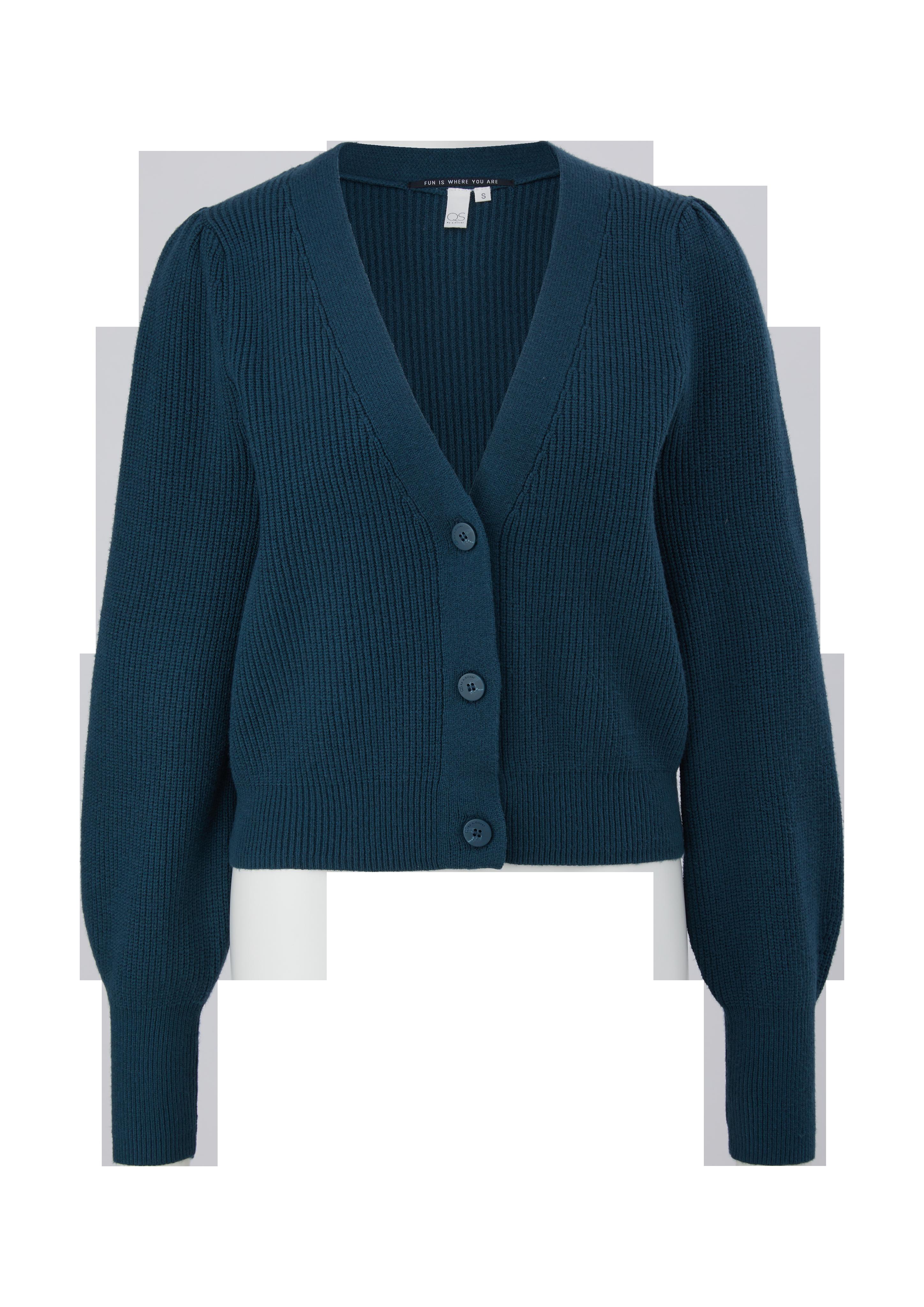 Strickjacke aus Viskosemix  2124662-6985