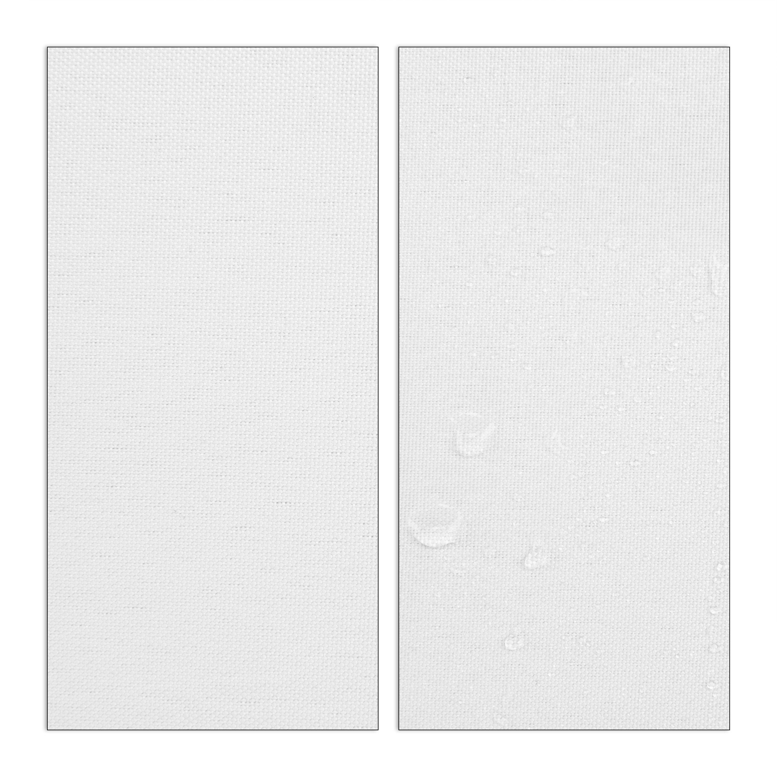 relaxdays Sonnensegel Rechteckiges Sonnensegel weiß, 2 x 3 m