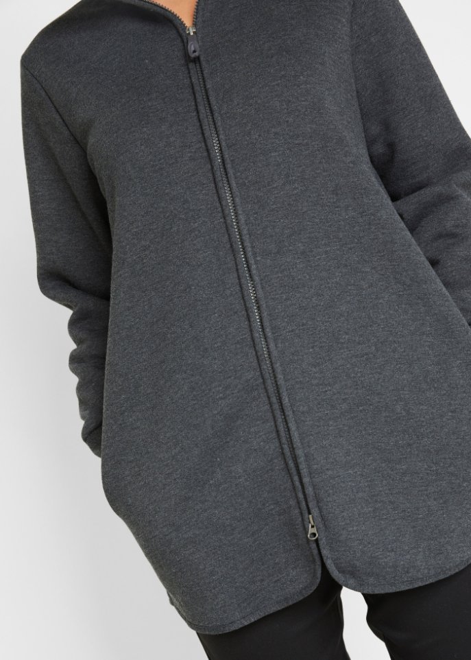 Sweatjacke mit Fleece