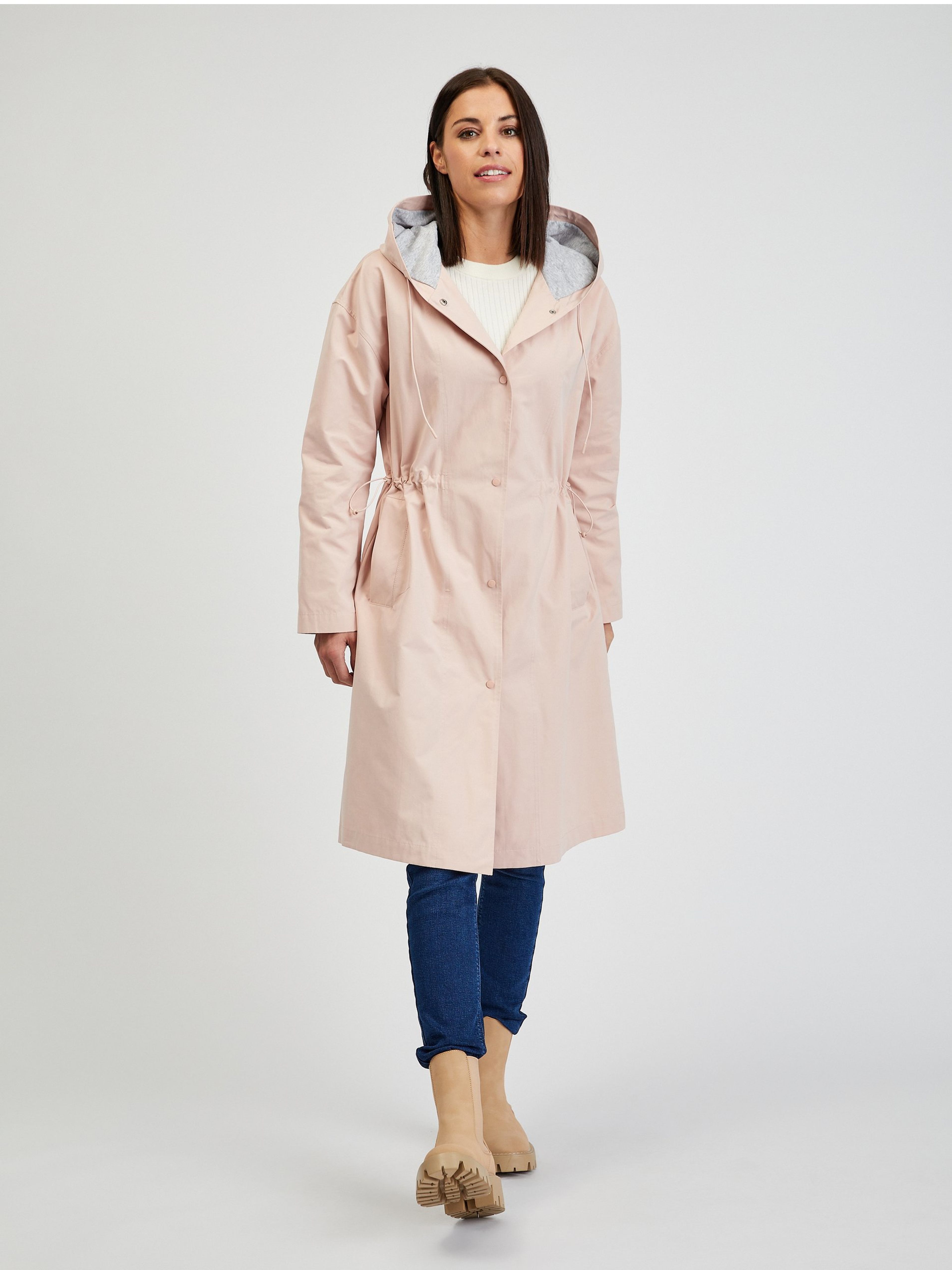 Hellrosa Damenparka ORSAY