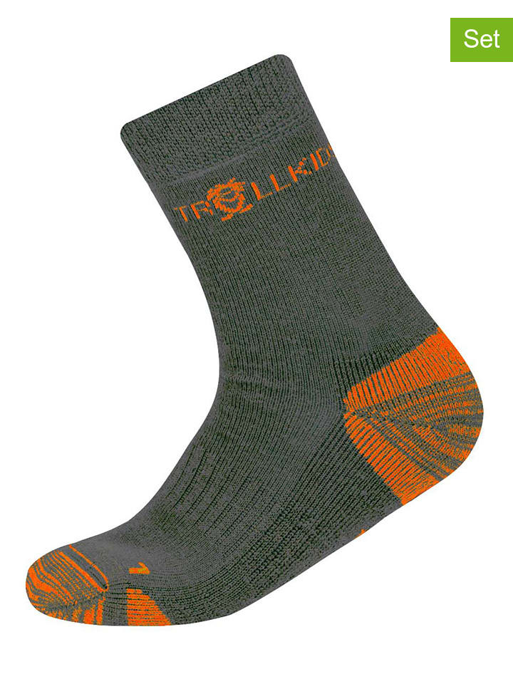 Trollkids 2er-Set: Trekkingsocken 