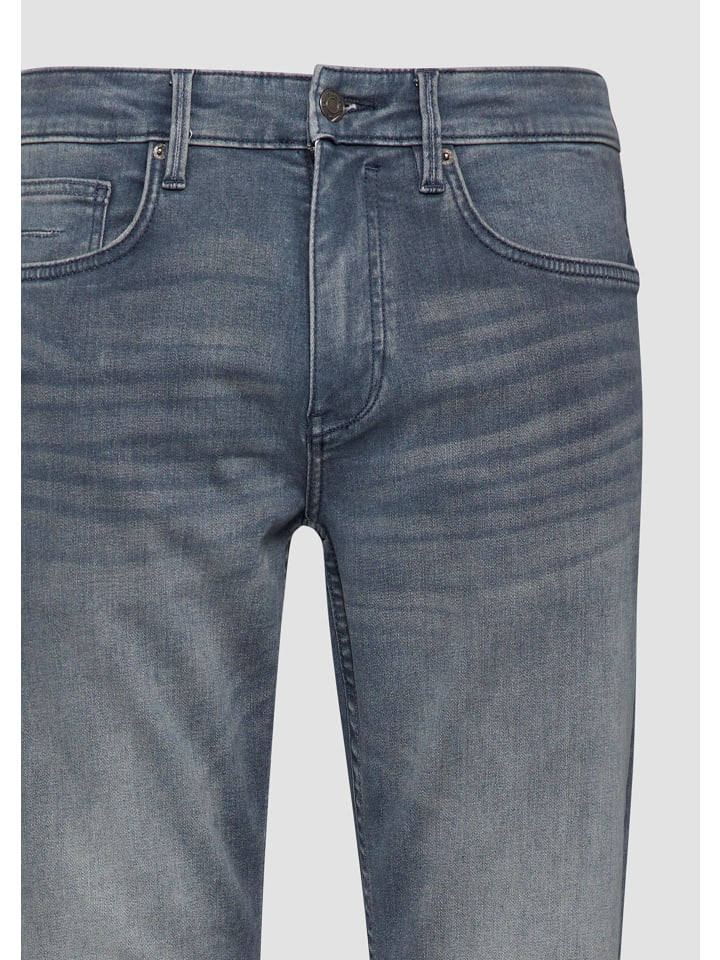 s.Oliver Jeans-Hose lang in Blau günstig kaufen