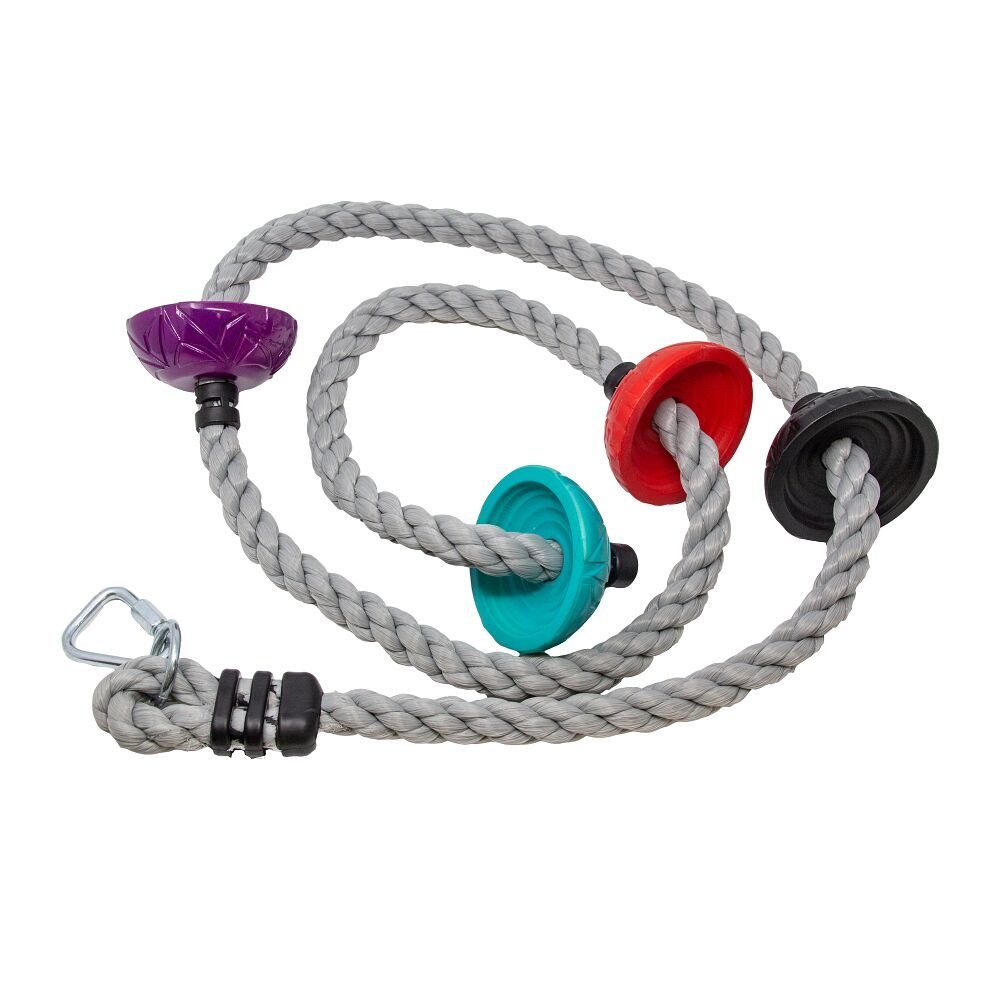 Slackers Slackline Ninja Rope, Robustes und UV-beständiges Kletterseil