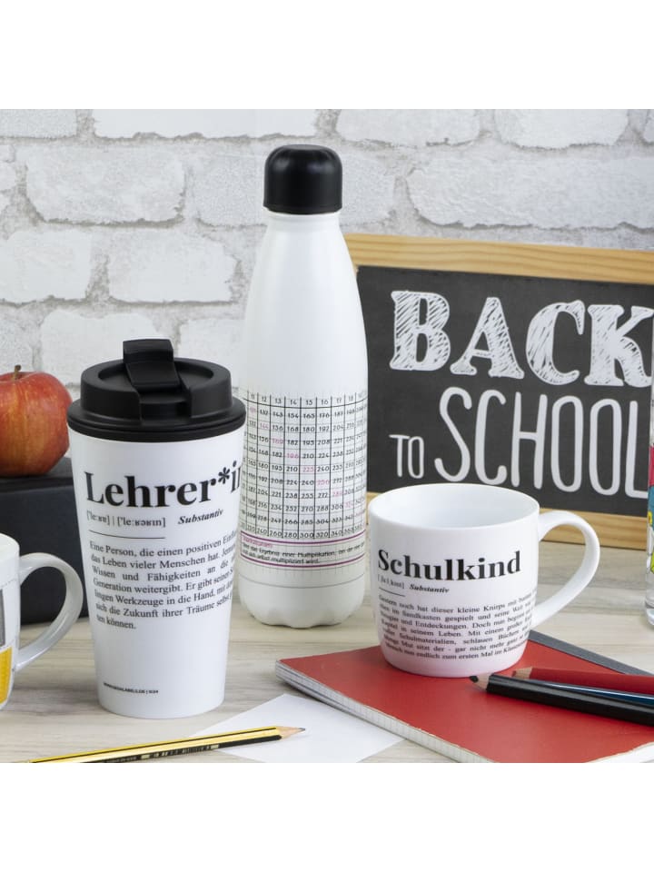 Geda Labels Tasse Schulkind in Weiß - 300 ml günstig kaufen onesize