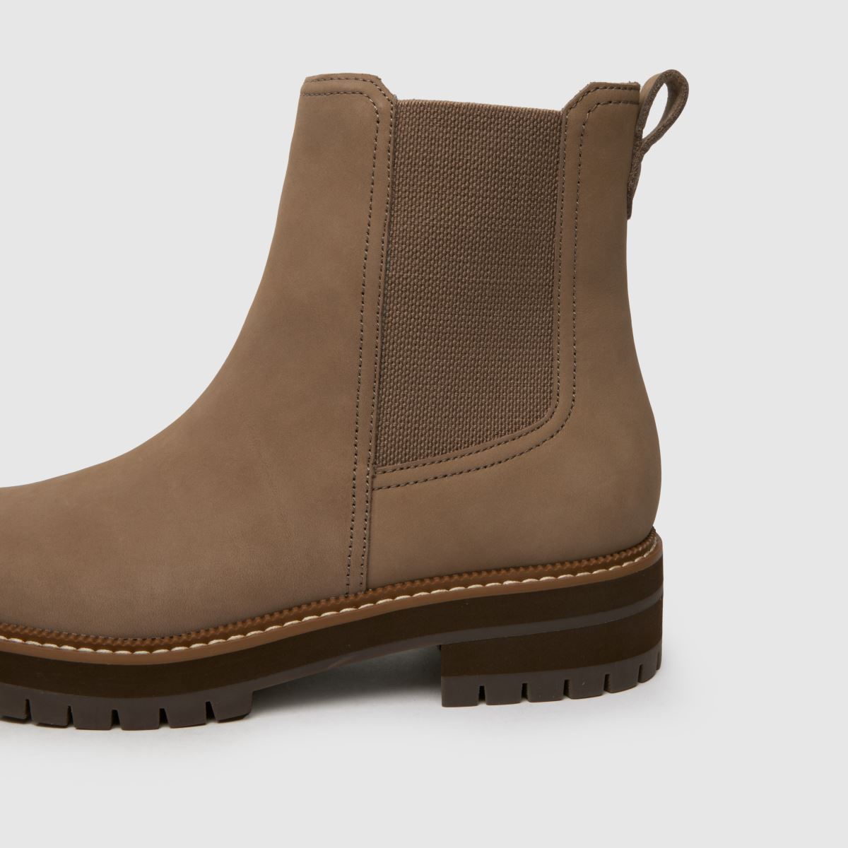 TOMS Bennet ankelboots i naturfärg