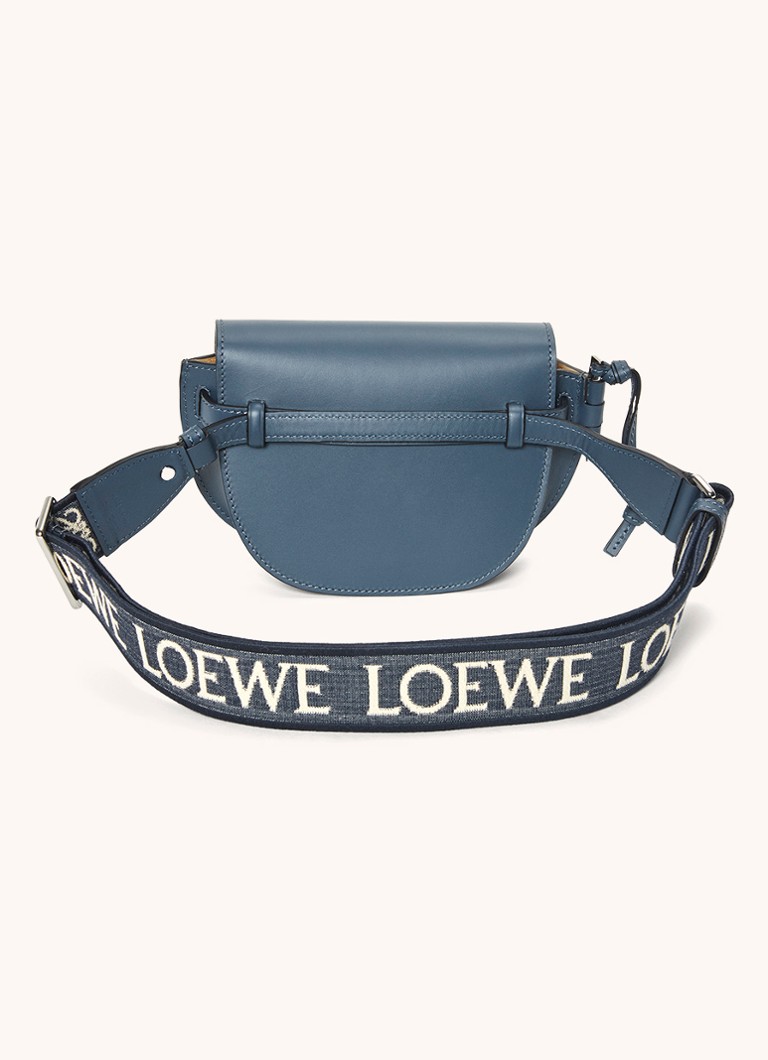 Sac banane double LOEWE Gate en cuir de veau