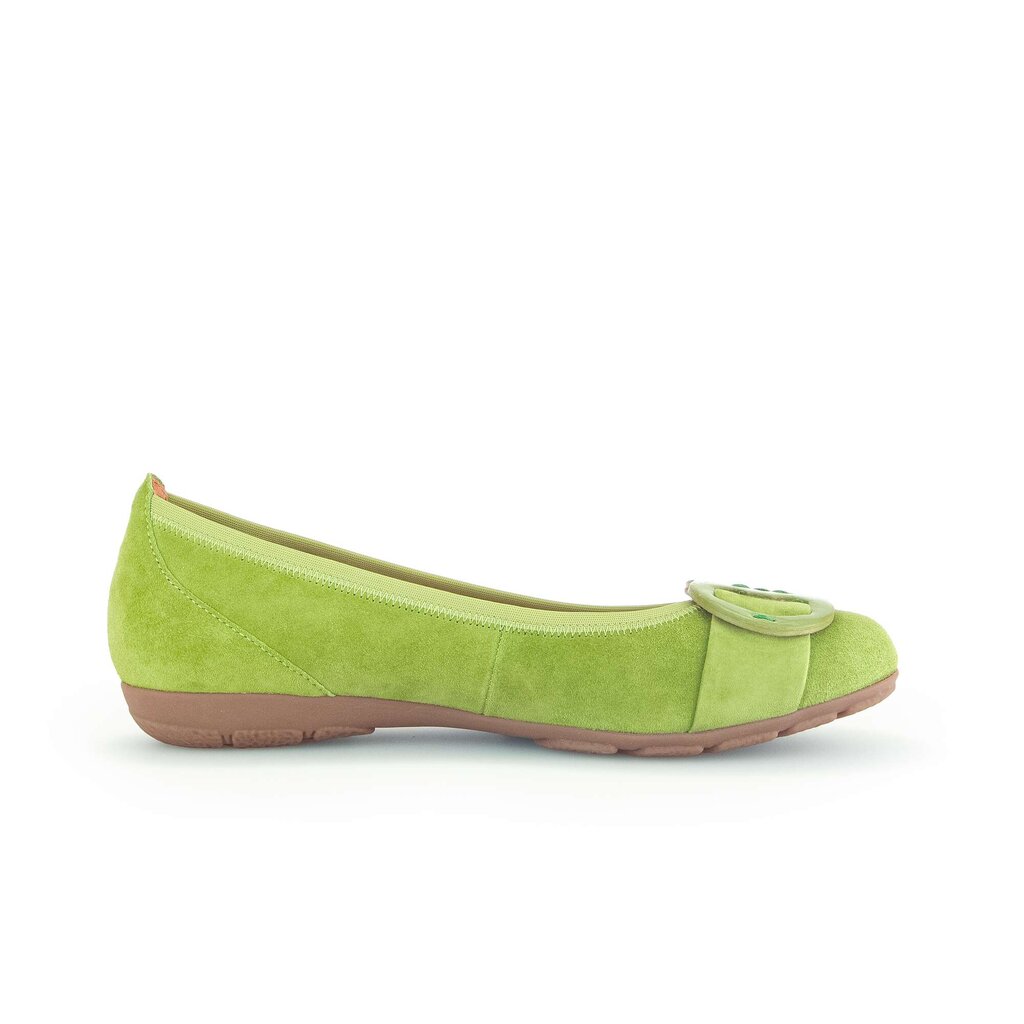 Gabor fashion Sportliche Ballerina grün