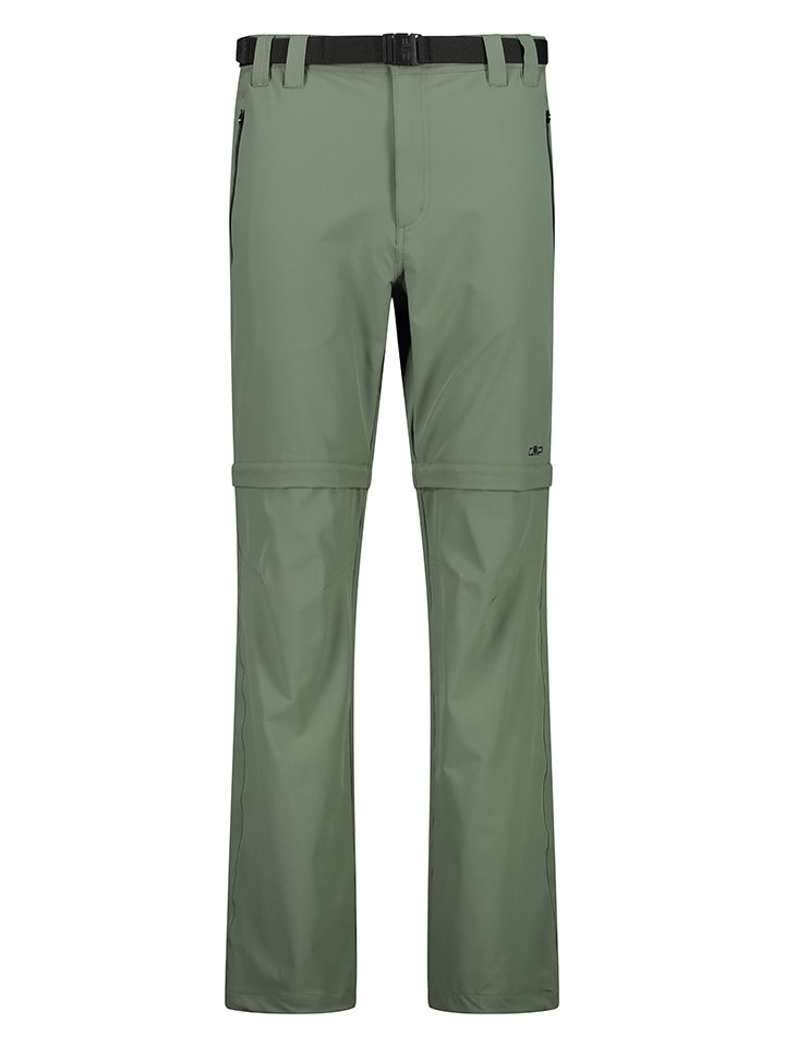 CMP Zip-Off-Funktionshose in Khaki günstig kaufen