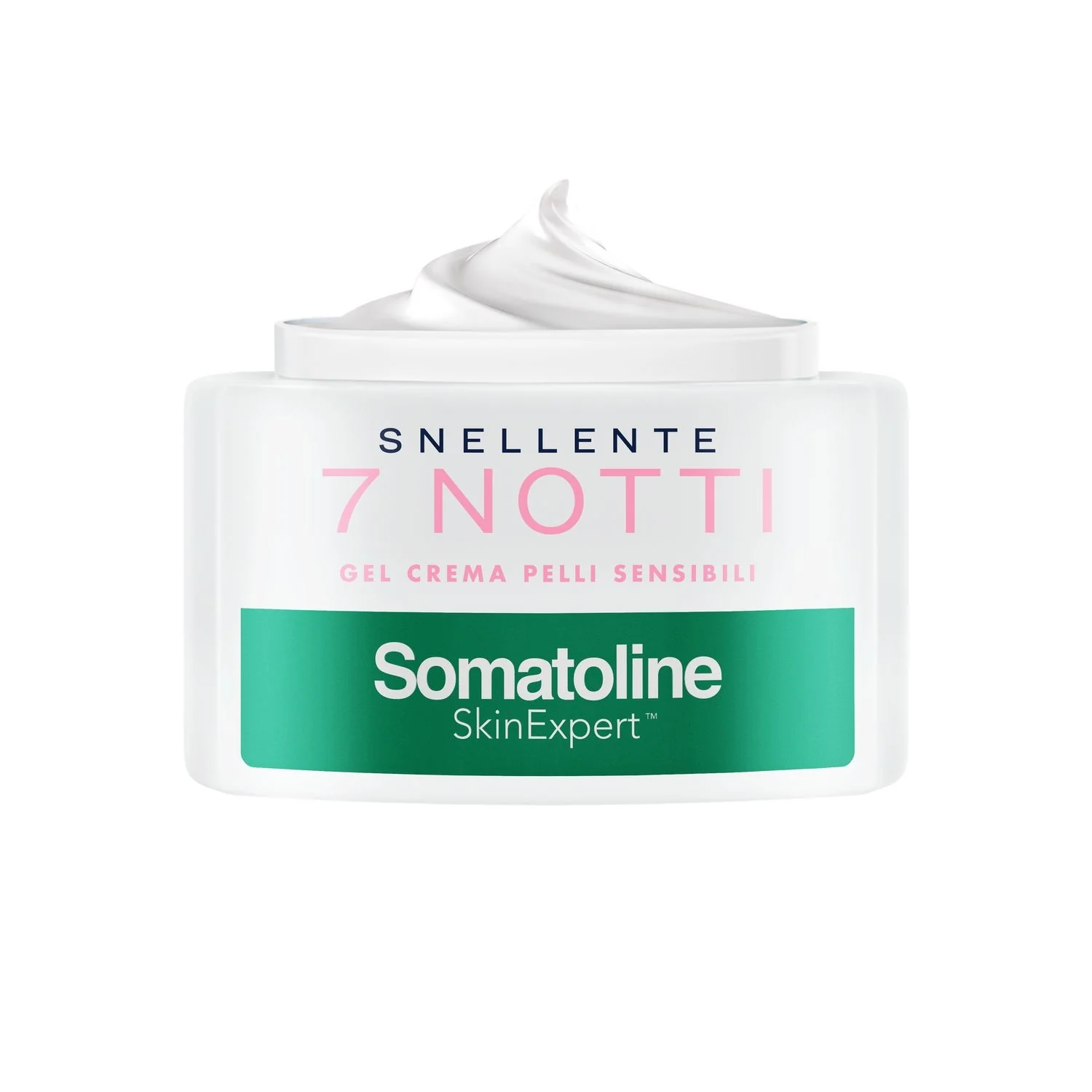 Snellenti Snellente 7 Notti Gel Crema Pelli Sensibili - Crema gambe e glutei drenante, Gel corpo tonificante, Crema pancia e fianchi snellente