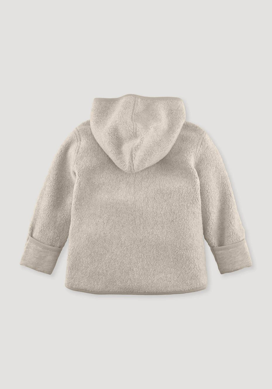 Fleece-Jacke aus reiner Bio-Baumwolle