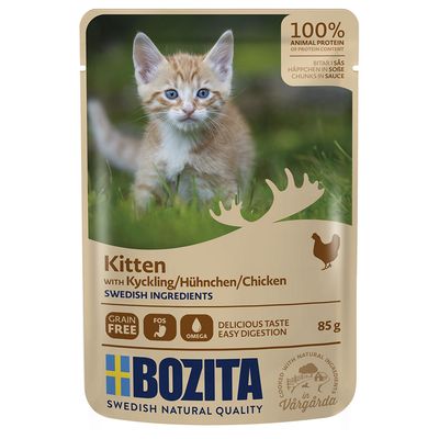 Sparpaket Bozita Häppchen in Soße Pouch 24 x 85 g