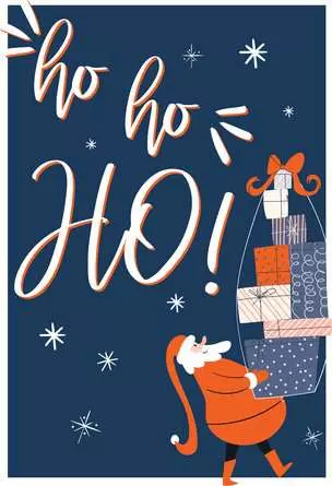 Puzzle 99 Teile - Ho Ho Ho!