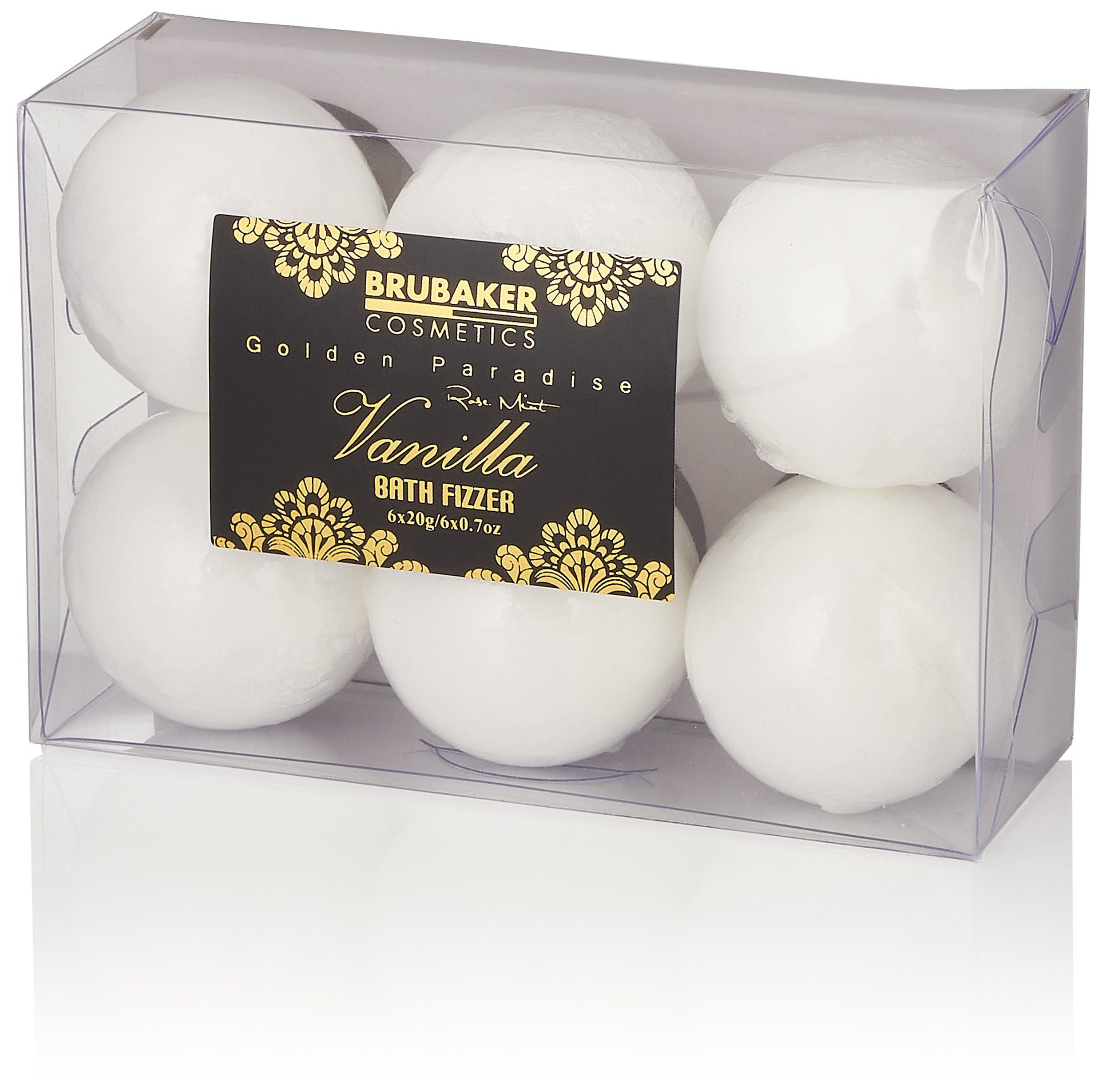 BRUBAKER Körperpflege-Set Bade- und Dusch Set, 13-tlg., Geschenkset in Henkelbox, Vanille Minze Duft