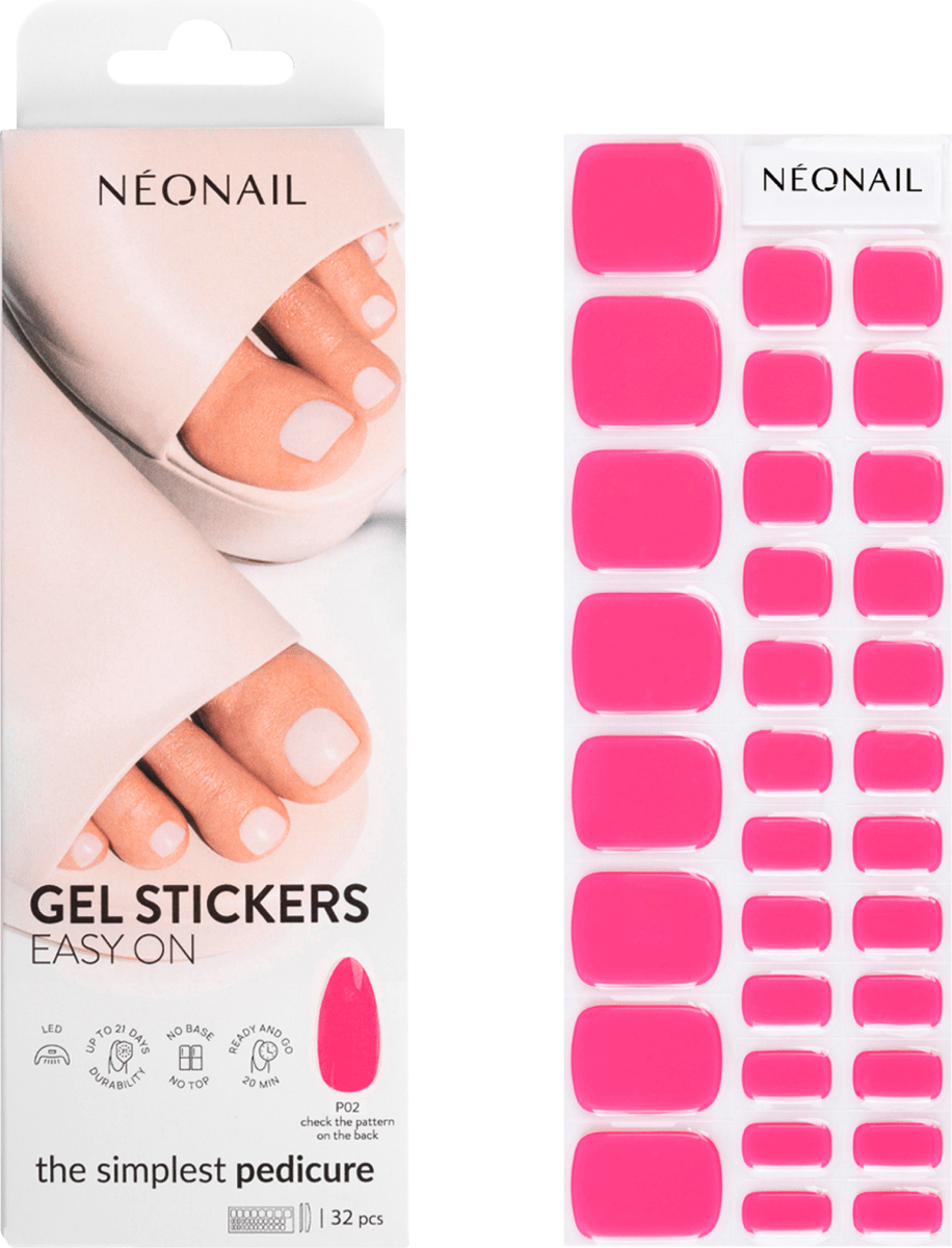 Gel Nagelsticker Easy On P02, 20 St
