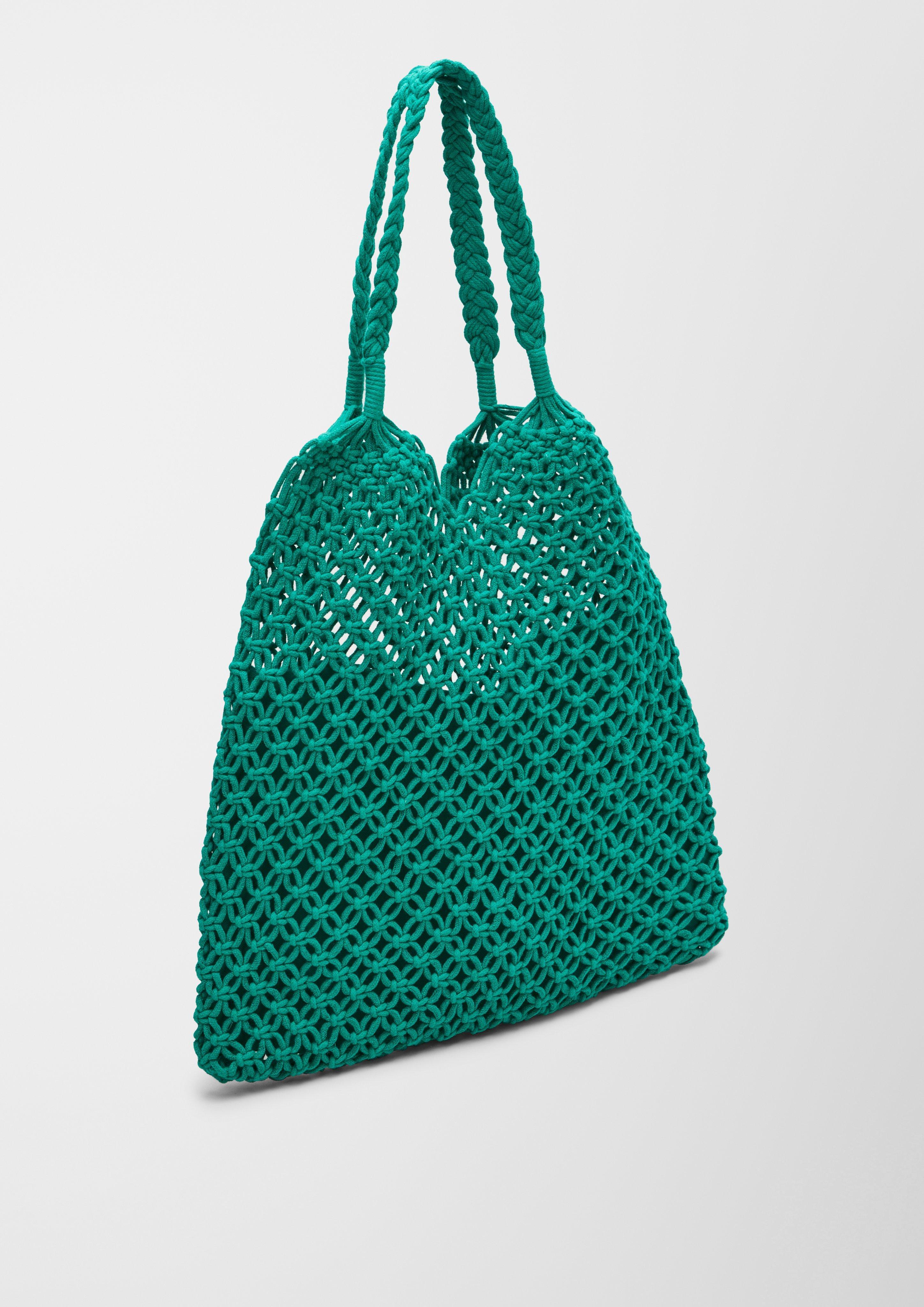 Makramee-Shopper mit Innentasche  2129935-7646