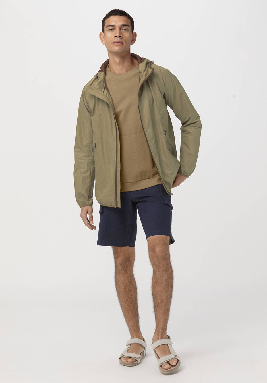 Sweatshirt aus Bio-Baumwolle mit Hanf und Schurwolle