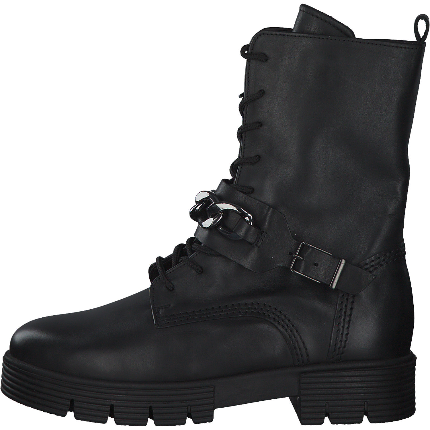 Gabor 92.743, Schnürstiefeletten, Damen, Schwarz