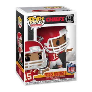 NFL POP! Sports Vinyl Figur Patrick Mahomes (Kansas City Chiefs) 9 cm