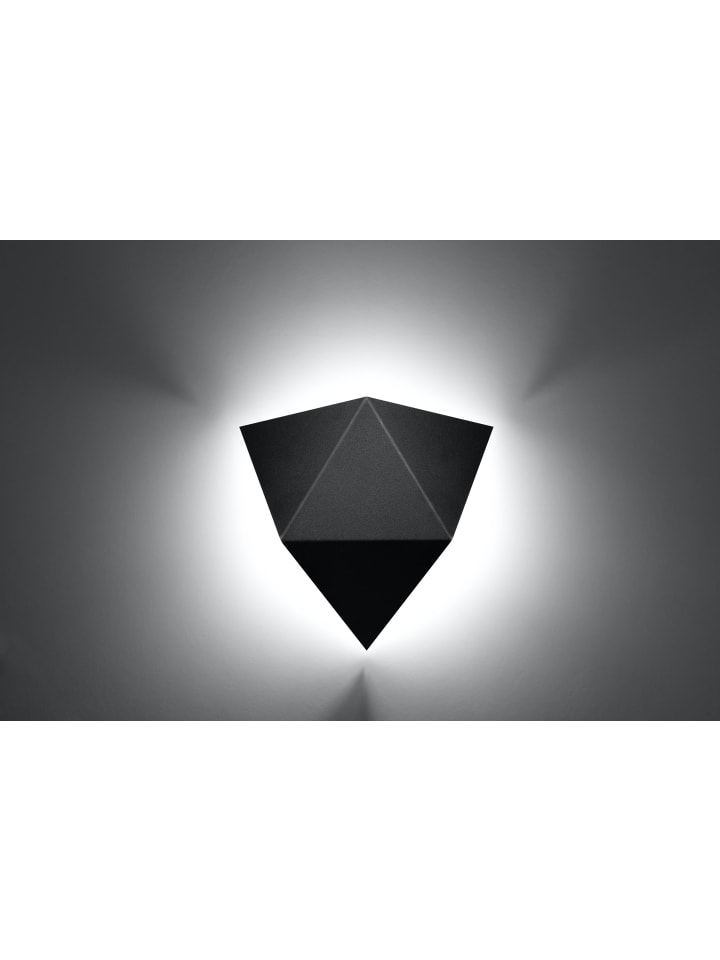 Nice Lamps Wandleuchte ESTEL in Schwarz  H 25 cm günstig kaufen onesize
