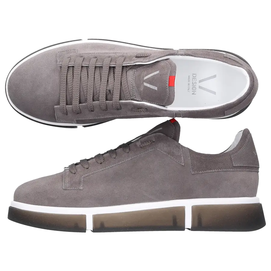 V Design - Sneaker low PRIME RADICAL Kalbsveloursleder - grau