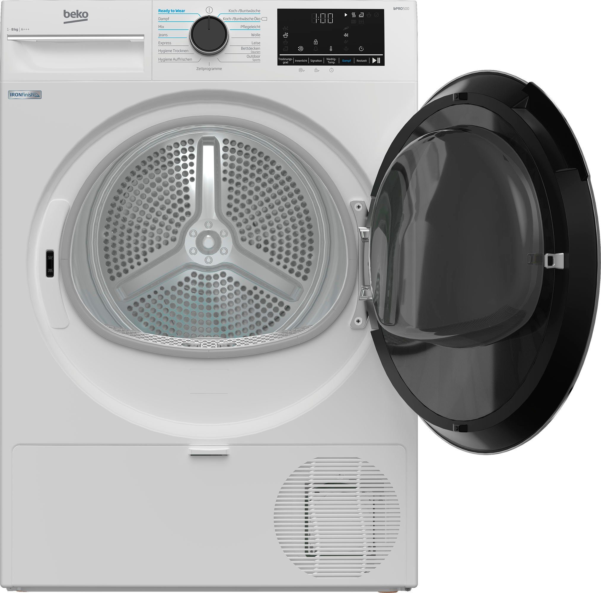 BEKO Wärmepumpentrockner B5T4824IF, 8 kg