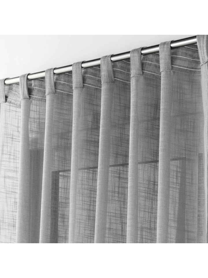 Douceur d’Intérieur Gardine in grau günstig kaufen onesize