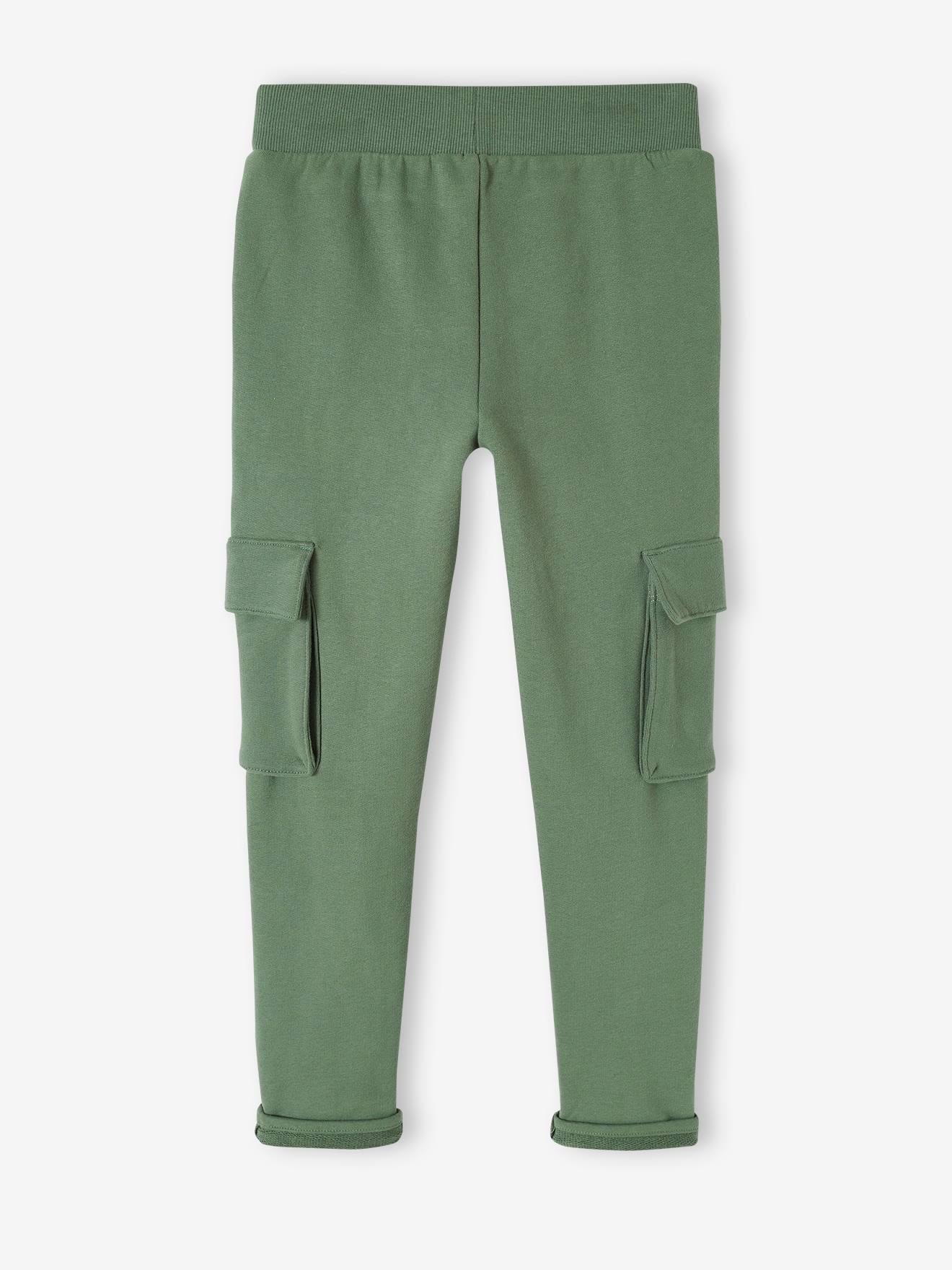 Vertbaudet Jungen Cargo-Joggpants Oeko-Tex - grau meliert