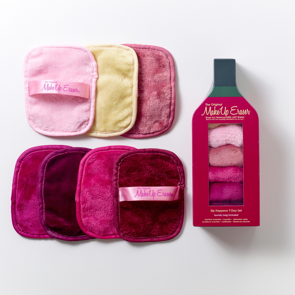 MakeUp Eraser Sip Happens 7-Day Set Serviette démaquillante réutilisable