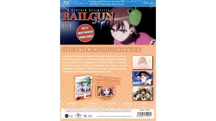 A Certain Scientific Railgun Vol.4