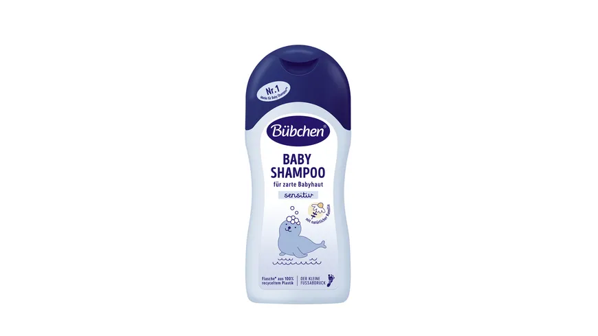 BÜBCHEN Baby Shampoo Sensitiv für zarte Babyhaut 200 ml