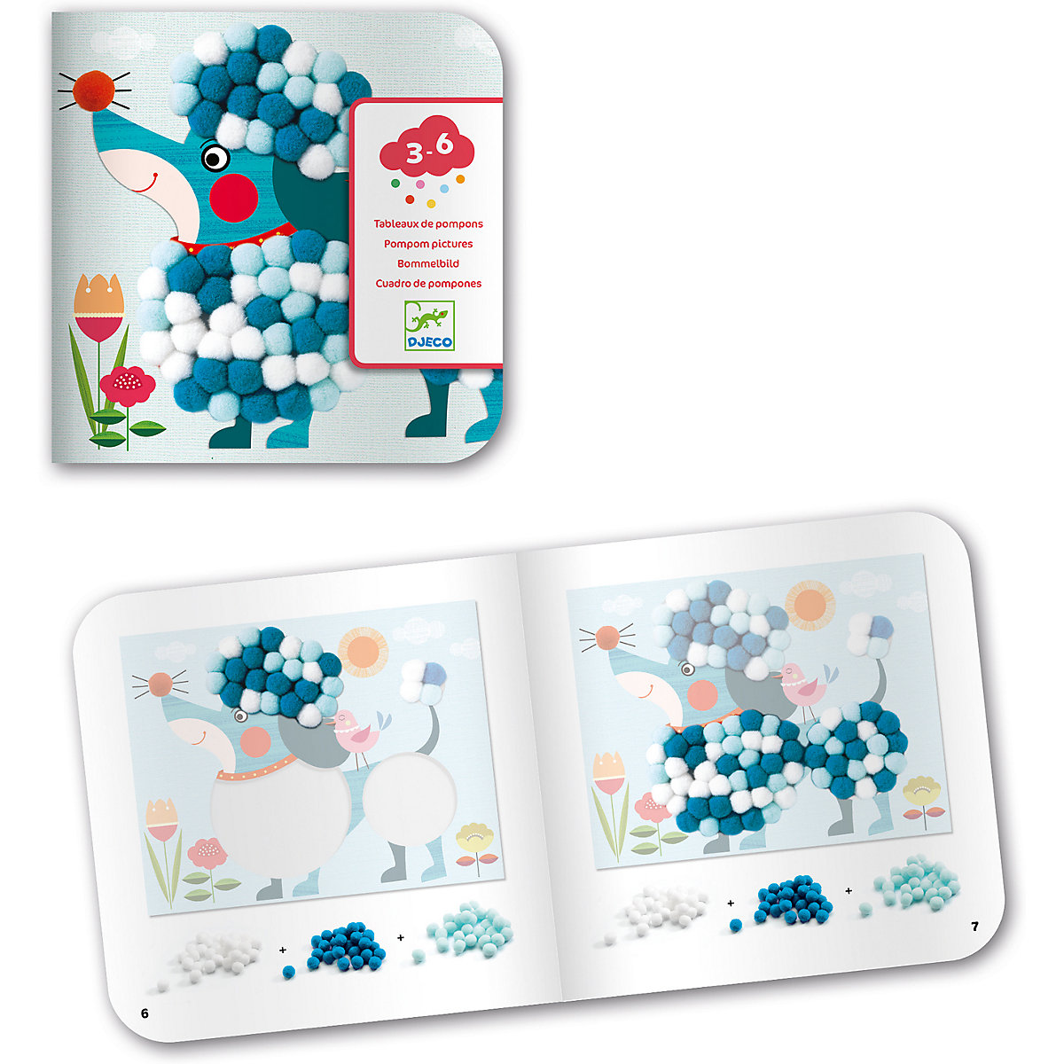 Bastelpackung 3-6 - Hunde