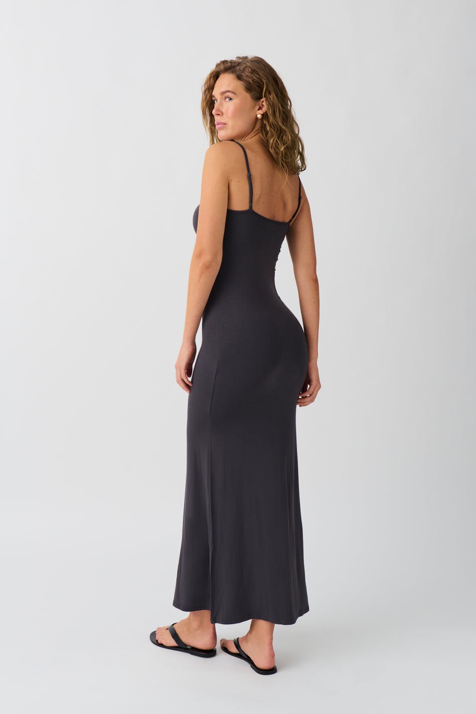 Maxi slip dress