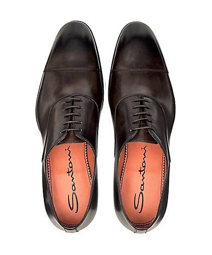 Santoni Oxford-Schnürer CARTER