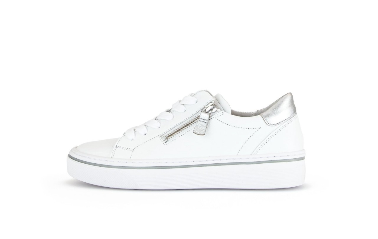 GABOR Freizeit Schnürer weiss Gabor Fashion Sneaker low 43.264.21 weiß