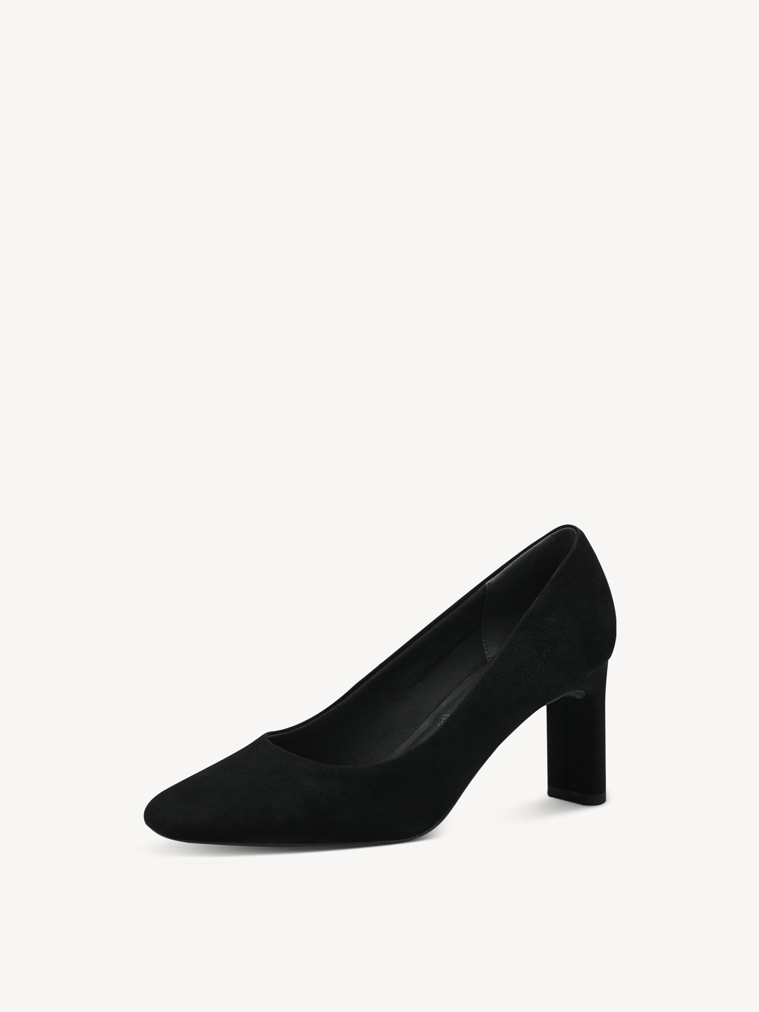 Escarpin en cuir - noir