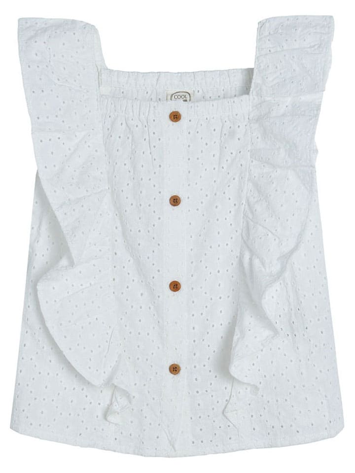 COOL CLUB Bluse in Weiß günstig kaufen