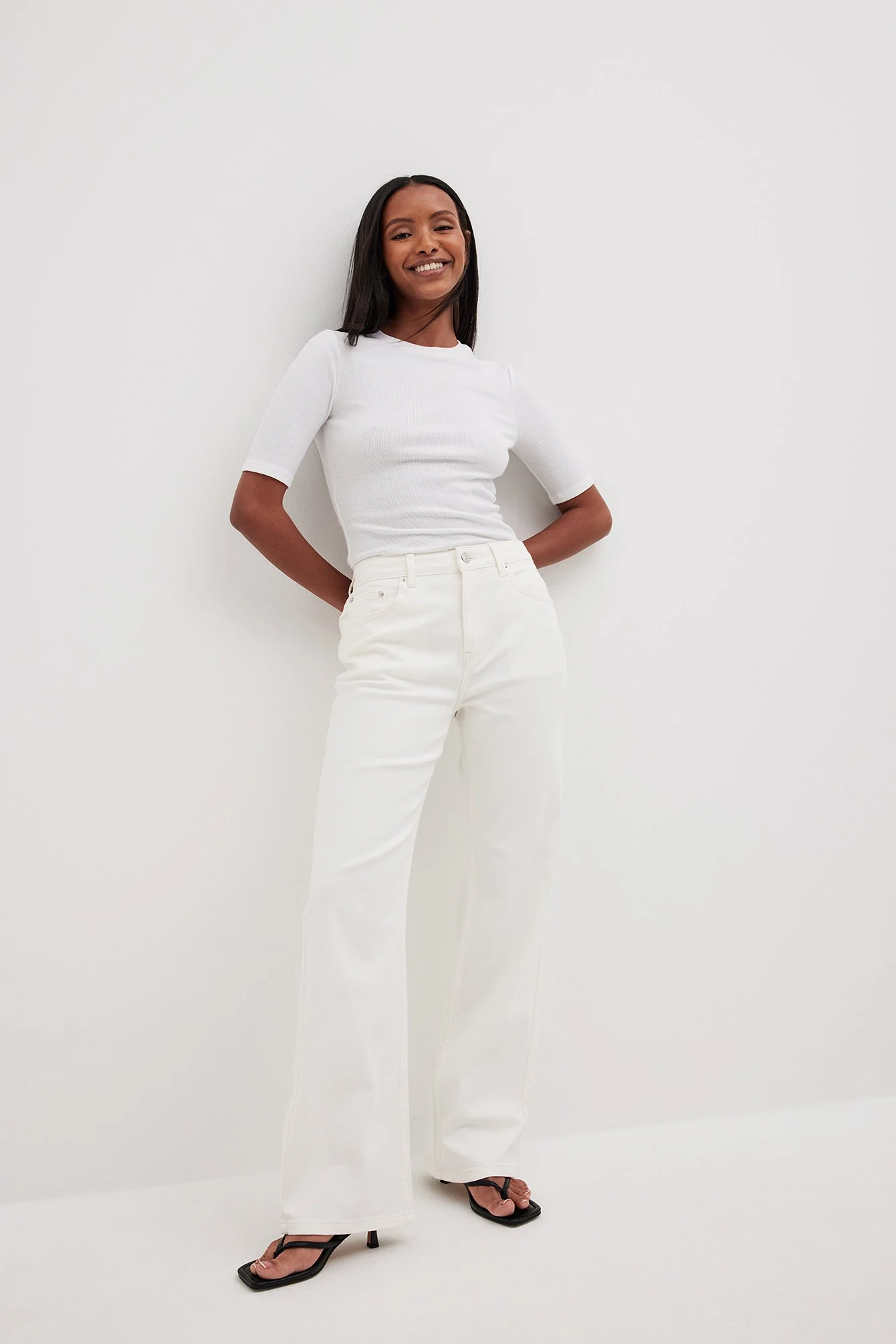 Jeans mit einer mittlerer Taille