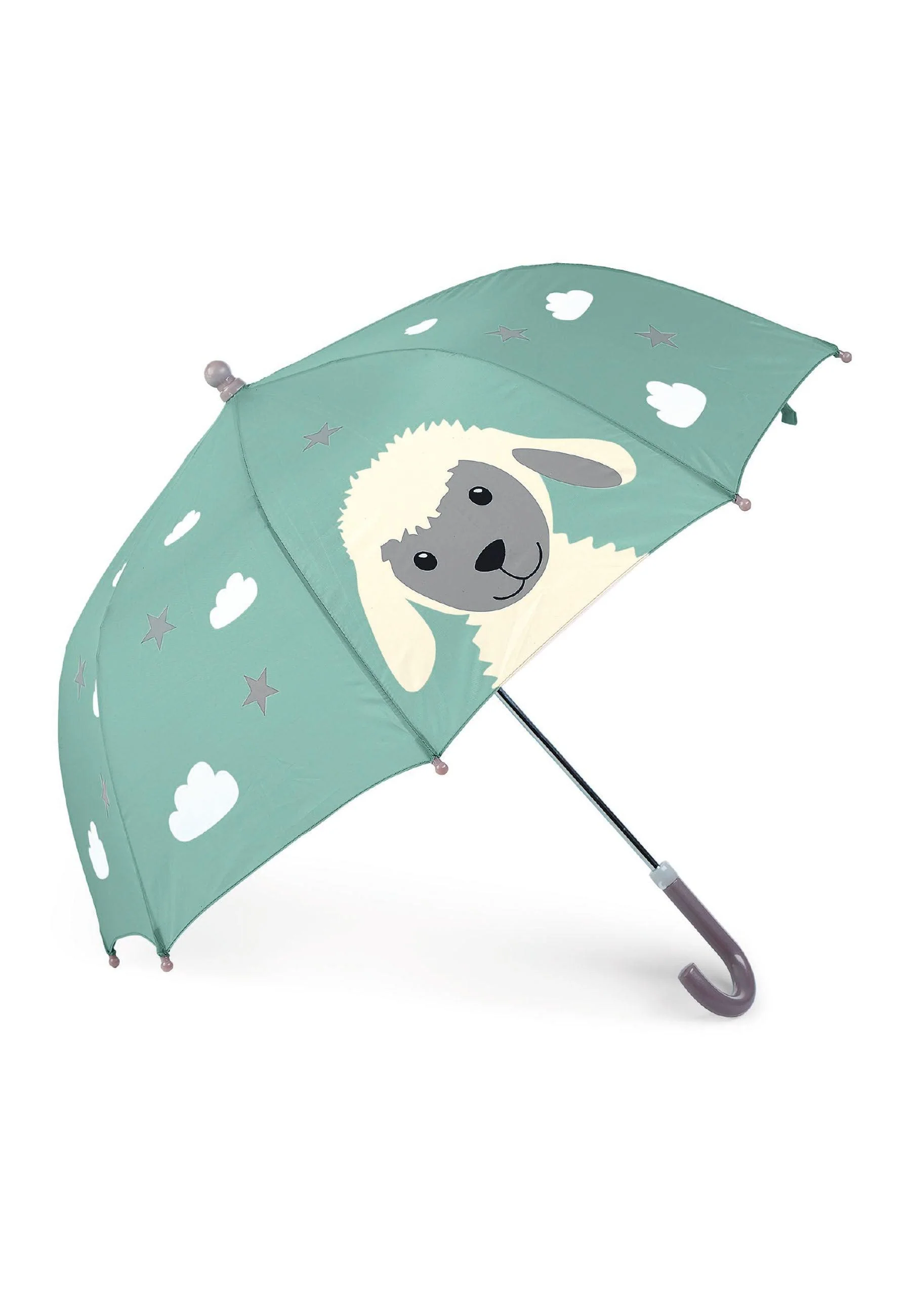 Kinder Regenschirm Schaf Stanley in Grün und Ecru