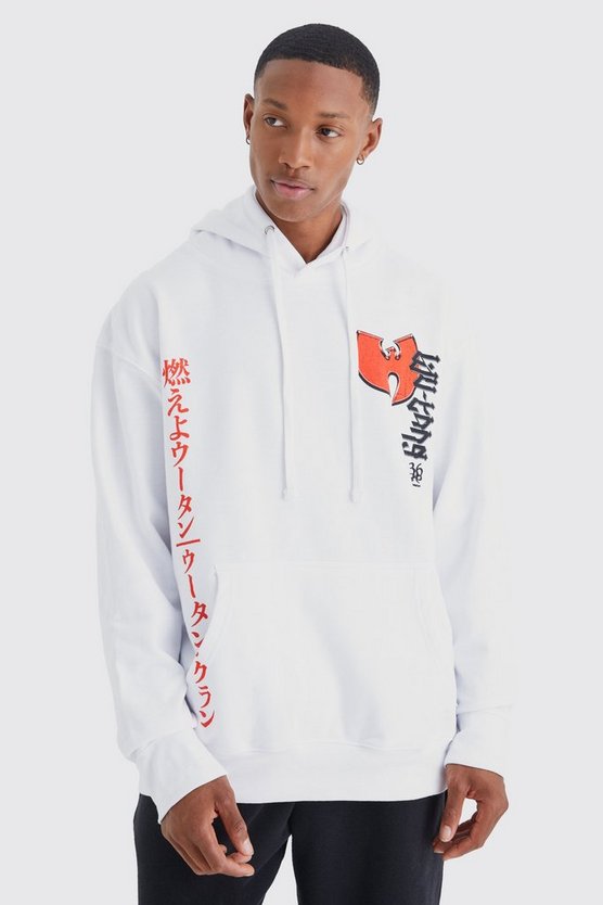 Oversize Hoodie mit lizenziertem Wu Tang Print