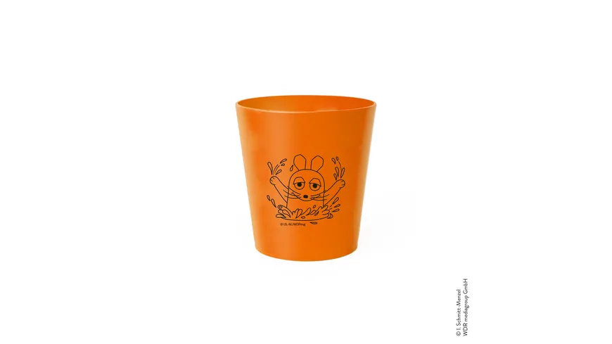 HYDROPHIL Zahnputzbecher Maus Orange
