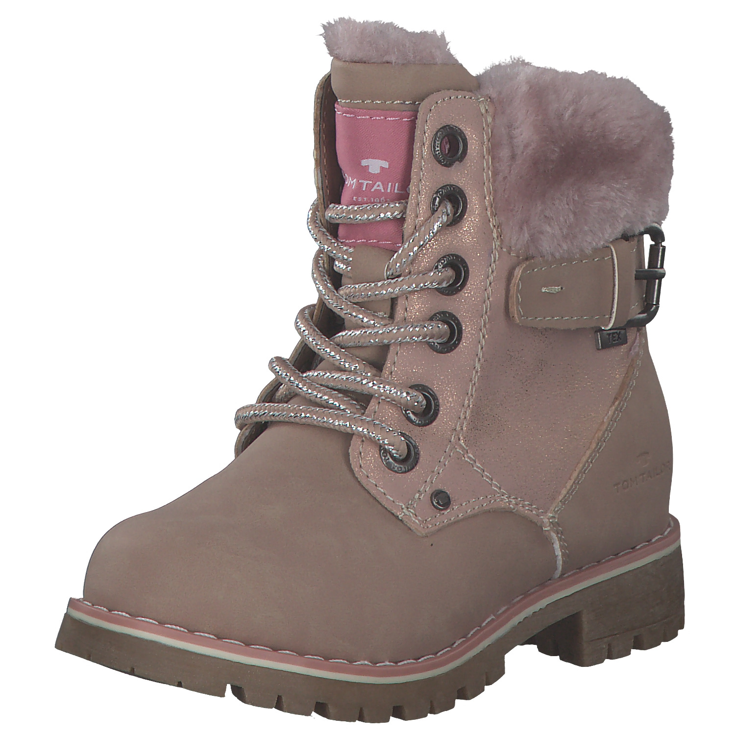 Tom Tailor 2170815, Winterstiefel, Kinder, braun rosa