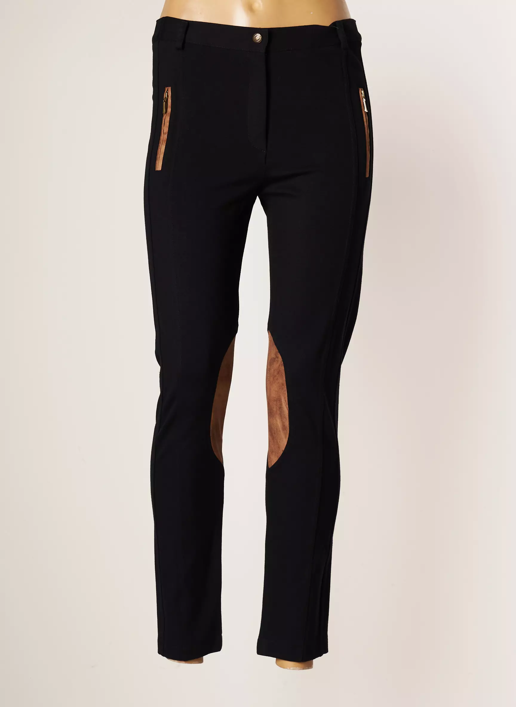 Jumfil Pantalons Slim Femme couleur noir