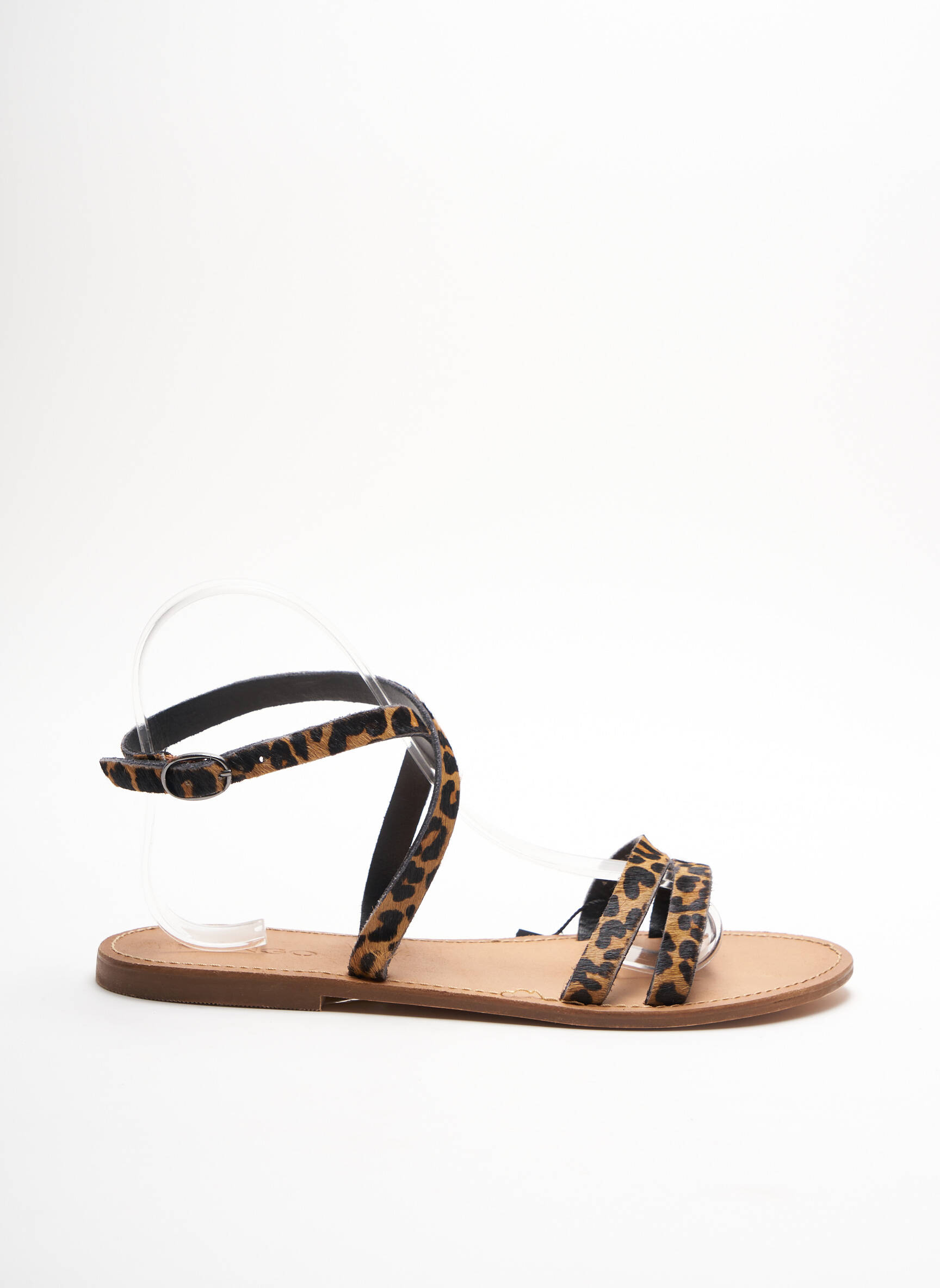 Mango Sandales Nu Pieds Femme couleur noir