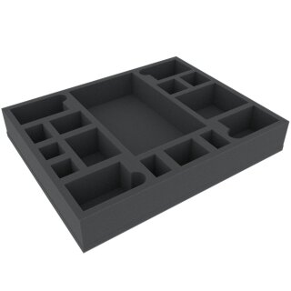 Feldherr 55 mm Full-Size Schaumstoff mit 16 Fächern und kostenlosem Einsatz